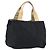 Borsa a mano BURBERRY Nylon Nero Argento Auth hk3932