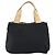 Borsa a mano BURBERRY Nylon Nero Argento Auth hk3932 - vista 2