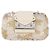 LOUIS VUITTON Minodiere Petit Tresor Bag Sequin White Silver LV Auth 192631SAM Plata Blanco - vista 2