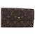 LOUIS VUITTON Monogram Portefeuille Sarah Long Wallet M60531 LV Auth ar14123 Monogramma