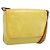 LOUIS VUITTON Monogram Vernis Thompson Street Bag Lime Yellow M91071 Auth 194603 D'oro