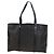 Céline Borsa CELINE Macadam Canvas PVC Pelle Nera Oro Auth 191811V Nero D'oro - vista 2
