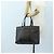 Céline Borsa CELINE Macadam Canvas PVC Pelle Nera Oro Auth 191811V Nero D'oro - vista 22