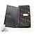 FENDI Zucca Canvas Bifold Geldbörse Long Wallet Schwarz Braun Auth am12123V - Ansicht 13