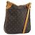 LOUIS VUITTON Monogram Odeon MM Schultertasche M56389 LV Auth ep15329 Monogramm