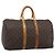 LOUIS VUITTON Monogram Keepall 50 Boston Bag M41426 LV Auth 191008 Monogramma