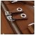 LOUIS VUITTON Keepall Bandouliere 50 Pelle Marrone Argento M21346 Auth ka5427SM - vista 16