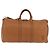 LOUIS VUITTON Keepall Bandouliere 50 Pelle Marrone Argento M21346 Auth ka5427SM - vista 2