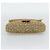 FENDI Borsa a Spalla Mamma Baguette in Tweed e Perline Oro Argento 8BR000 Auth yk20672SAM - vista 9