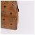 Bolsa Boston MCM Logogram Vicetos em PVC e couro marrom com detalhes dourados Auth mr2798 - vista 13