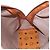 Bolsa Boston MCM Logogram Vicetos em PVC e couro marrom com detalhes dourados Auth mr2798 - vista 19
