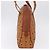 Bolsa Boston MCM Logogram Vicetos em PVC e couro marrom com detalhes dourados Auth mr2798 - vista 4