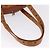 Bolsa Boston MCM Logogram Vicetos em PVC e couro marrom com detalhes dourados Auth mr2798 - vista 7
