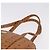 Bolsa Boston MCM Logogram Vicetos em PVC e couro marrom com detalhes dourados Auth mr2798 - vista 8