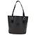 Céline Borsa CELINE Macadam Canvas PVC Pelle Nera Oro Auth 191813V Nero D'oro - vista 2