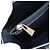 Céline Borsa CELINE Macadam Canvas PVC Pelle Nera Oro Auth 191813V Nero D'oro - vista 21