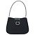 Céline Borsa a tracolla CELINE Canvas Nero Argento Auth ep15292 - vista 2