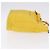 Borsa a tracolla con catena Salvatore Ferragamo in tela Giallo Oro Auth bs36309 - vista 4