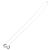 Autre Marque Collana Double Rubbing Heart TIFFANY&Co. Argento Ag925 Autentica am12119M - vista 2