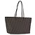 FENDI Zucca Canvas Tote Bag PVC Braun Schwarz Authentisch 193498