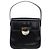 Borsa in Vernice Salvatore Ferragamo Nera Argento Auth ka5372 Nero - vista 2