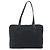 Borsa a mano FENDI Zucchino Canvas Nera Argento 8BH031 Auth ki6737 Nero - vista 3