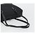 Borsa a mano FENDI Zucchino Canvas Nera Argento 8BH031 Auth ki6737 Nero - vista 7