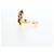 Orecchini CHANEL Metallo Tonalità Oro CC Auth 192600M - vista 12