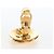 Orecchini CHANEL Metallo Tonalità Oro CC Auth 192600M - vista 13