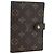 LOUIS VUITTON Monogram Agenda PM Day Planner Cover R20005 LV Auth am12195V Monograma