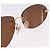 Gafas de Sol CHANEL Metal Marrón Tono Oro CC Auth yk20670M Castaño - vista 11