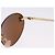 Gafas de Sol CHANEL Metal Marrón Tono Oro CC Auth yk20670M Castaño - vista 8
