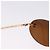 Gafas de Sol CHANEL Metal Marrón Tono Oro CC Auth yk20670M Castaño - vista 9