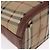 Borsa BURBERRY Nova Check in PVC e pelle 2way Beige Oro Auth ka5442V - vista 12