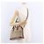 Borsa BURBERRY Nova Check in PVC e pelle 2way Beige Oro Auth ka5442V - vista 23