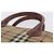 Borsa BURBERRY Nova Check in PVC e pelle 2way Beige Oro Auth ka5442V - vista 8