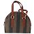 Pequin Borsa FENDI Pecan in PVC e pelle 2 modi Nero Marrone Auth ka5337A - vista 3