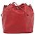 Borsa a Spalla LOUIS VUITTON Epi Petit Noe Rosso M44107 LV Auth 193106V - vista 2