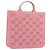 Borsa Tote per bambini GUCCI GG Canvas Gomma Rosa 679365 Auth 194066V