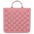 Borsa Tote per bambini GUCCI GG Canvas Gomma Rosa 679365 Auth 194066V - vista 3