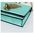 Portafoglio a tracolla con catena SAINT LAURENT in pelle verde e toni dorati 452159 Auth ka5455V - vista 10