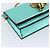 Portafoglio a tracolla con catena SAINT LAURENT in pelle verde e toni dorati 452159 Auth ka5455V - vista 11