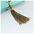 Portafoglio a tracolla con catena SAINT LAURENT in pelle verde e toni dorati 452159 Auth ka5455V - vista 14
