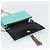 Portafoglio a tracolla con catena SAINT LAURENT in pelle verde e toni dorati 452159 Auth ka5455V - vista 16