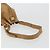 Céline Bolsa de Ombro CELINE em Couro Bege Dourado Autêntica 194005 - vista 7