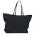 FENDI Zucchino Canvas Tote Bag Schwarz Silber Auth am12126V