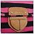 Borsa a Spalla PRADA Tela Rosa Nero Auth ka5421 - vista 16