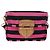 Borsa a Spalla PRADA Tela Rosa Nero Auth ka5421 - vista 2