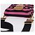 Borsa a Spalla PRADA Tela Rosa Nero Auth ka5421 - vista 7