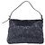 Borsa a tracolla FENDI Mamma Baguette Perline Blu Navy Argento Auth yk20696SAM - vista 3